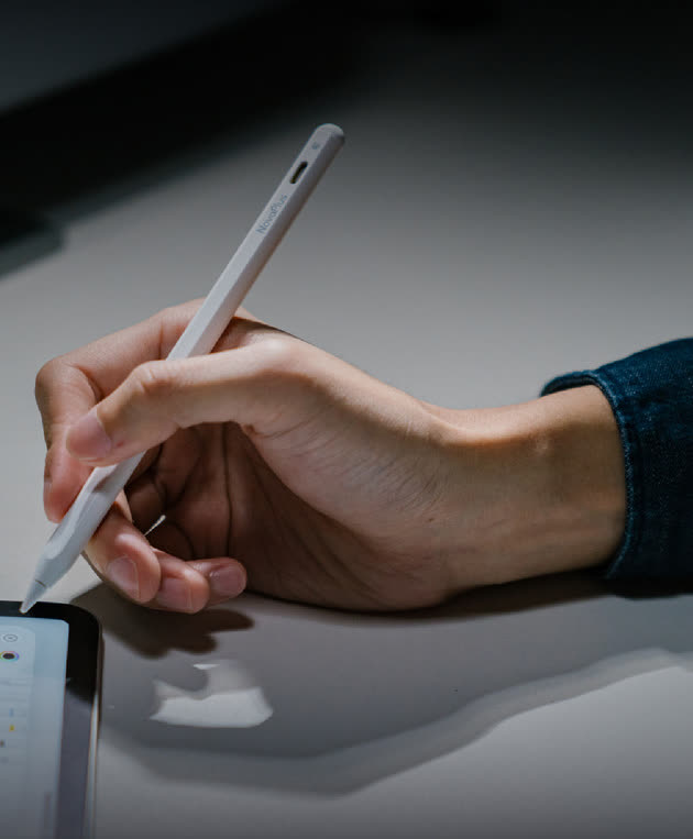 NovaPlusのタッチペンでiPadに書く